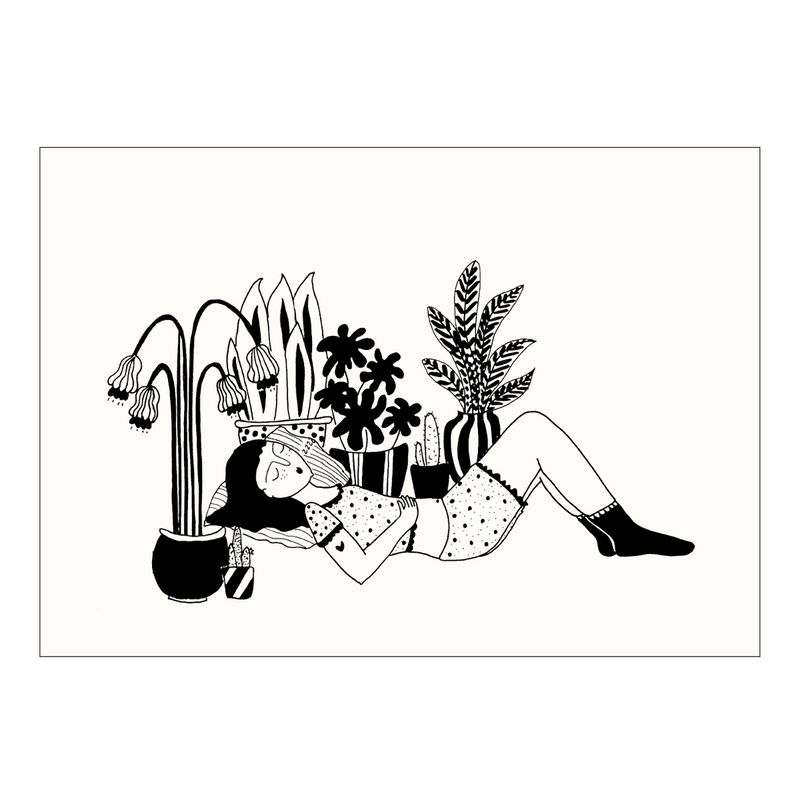 Poster sleeping beauty A4