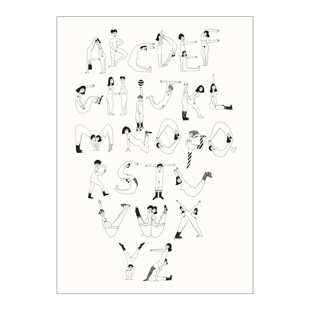 poster nude abc A2