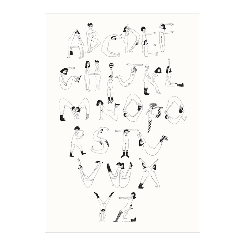 poster nude abc A2