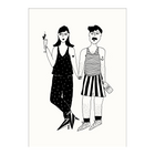 poster apero couple A4