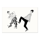 poster club de la marche ridicule A4