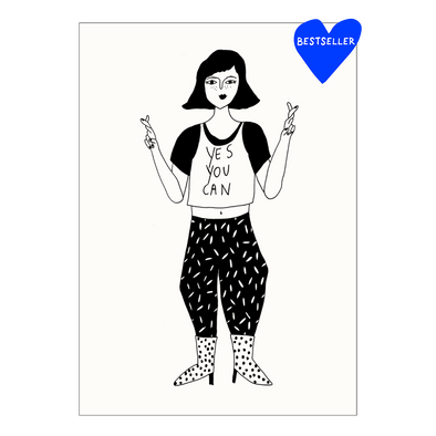 postkaart yes you can