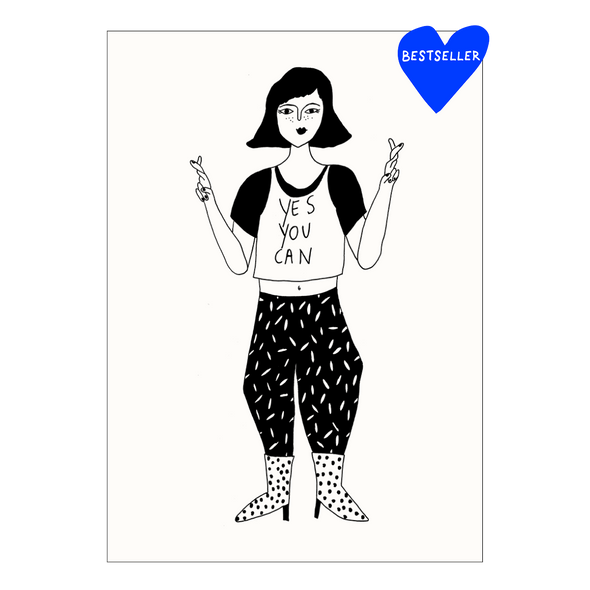 postkaart yes you can