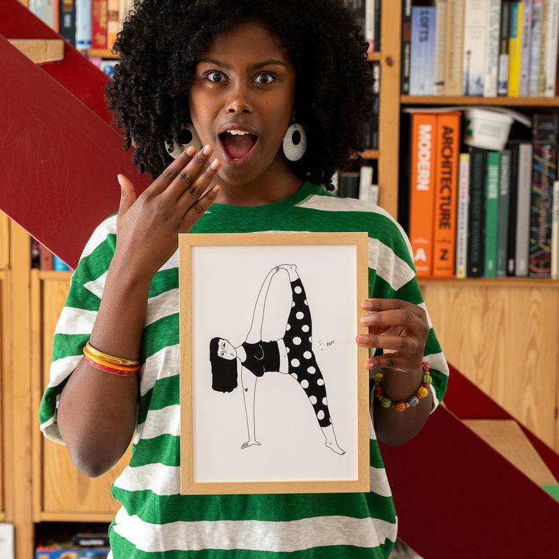 Poster yoga fart A4