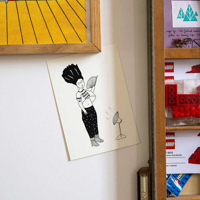 postkaart menopause club