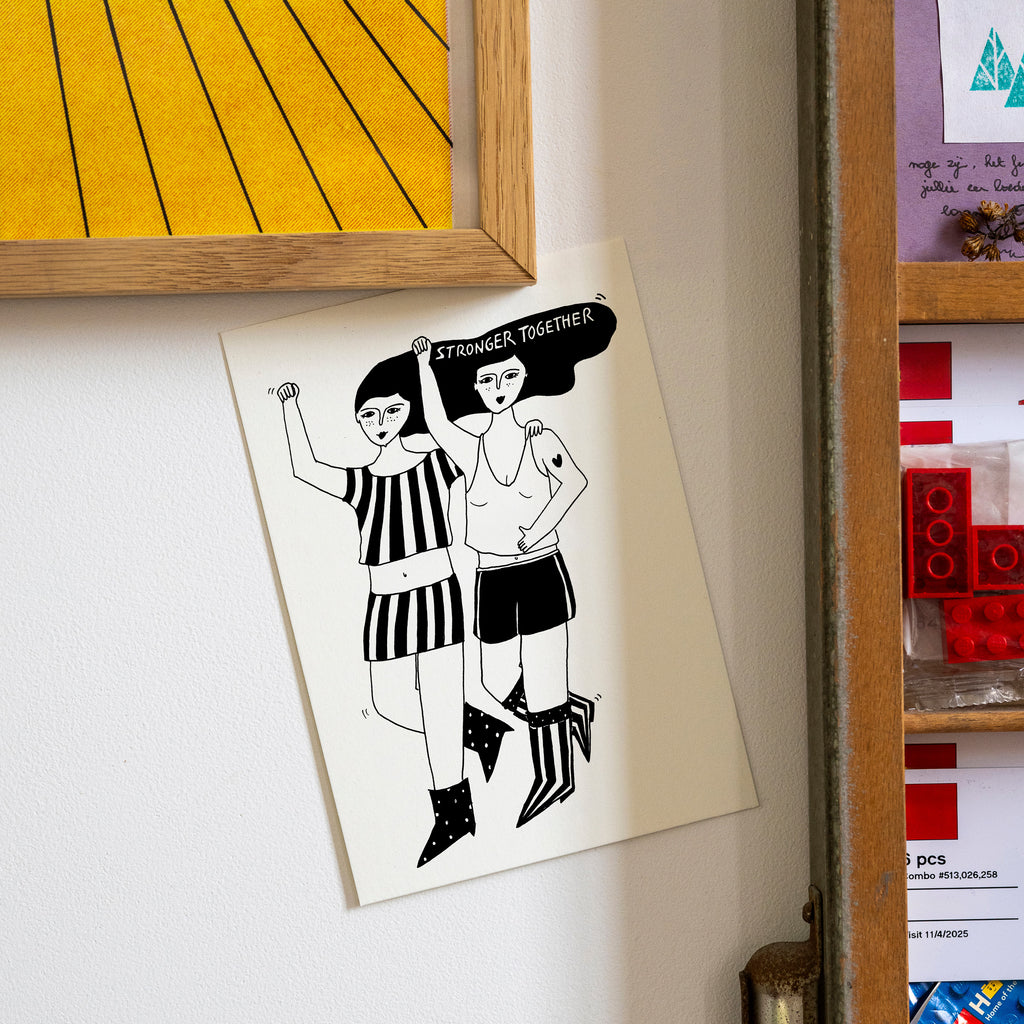 postkaart stronger together