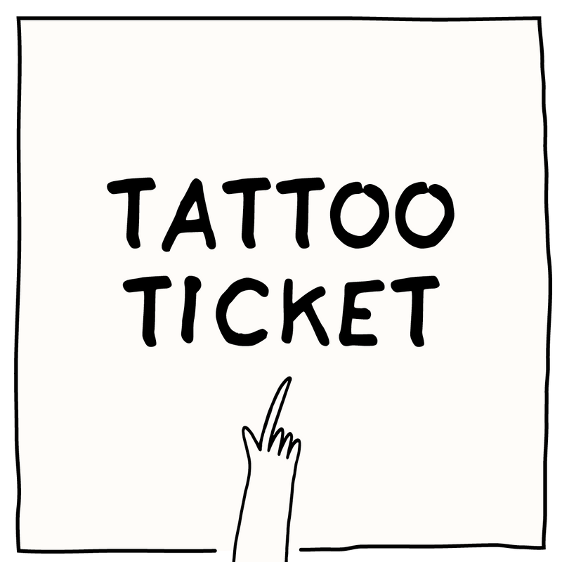 tattoo ticket