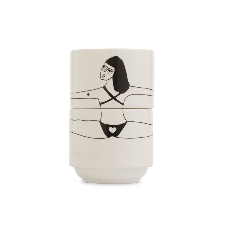 stapelbare mokken my favorite underwear (set*2)