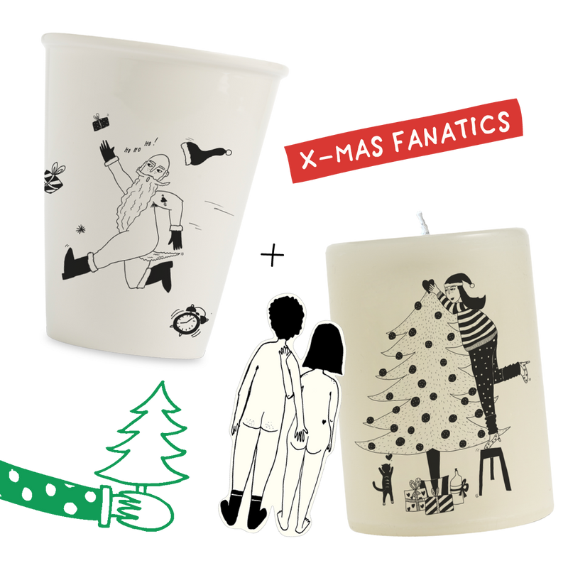 cadeauset x-mas fanatics