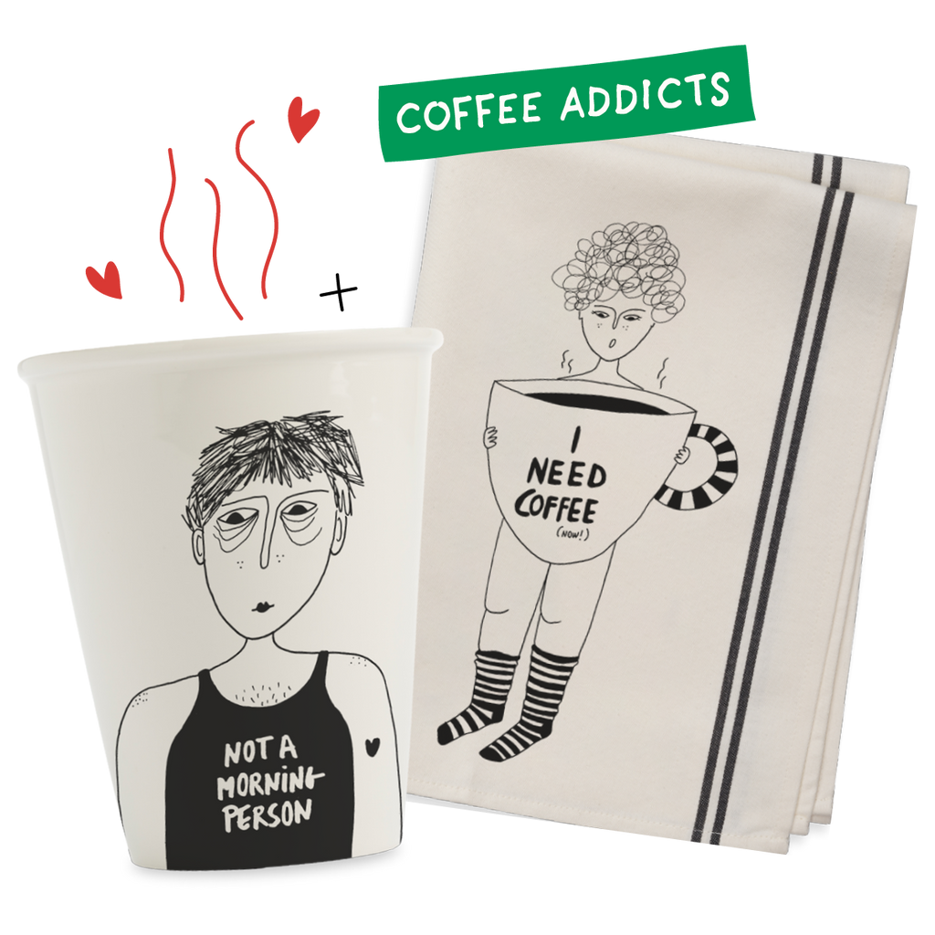 cadeauset coffee addicts
