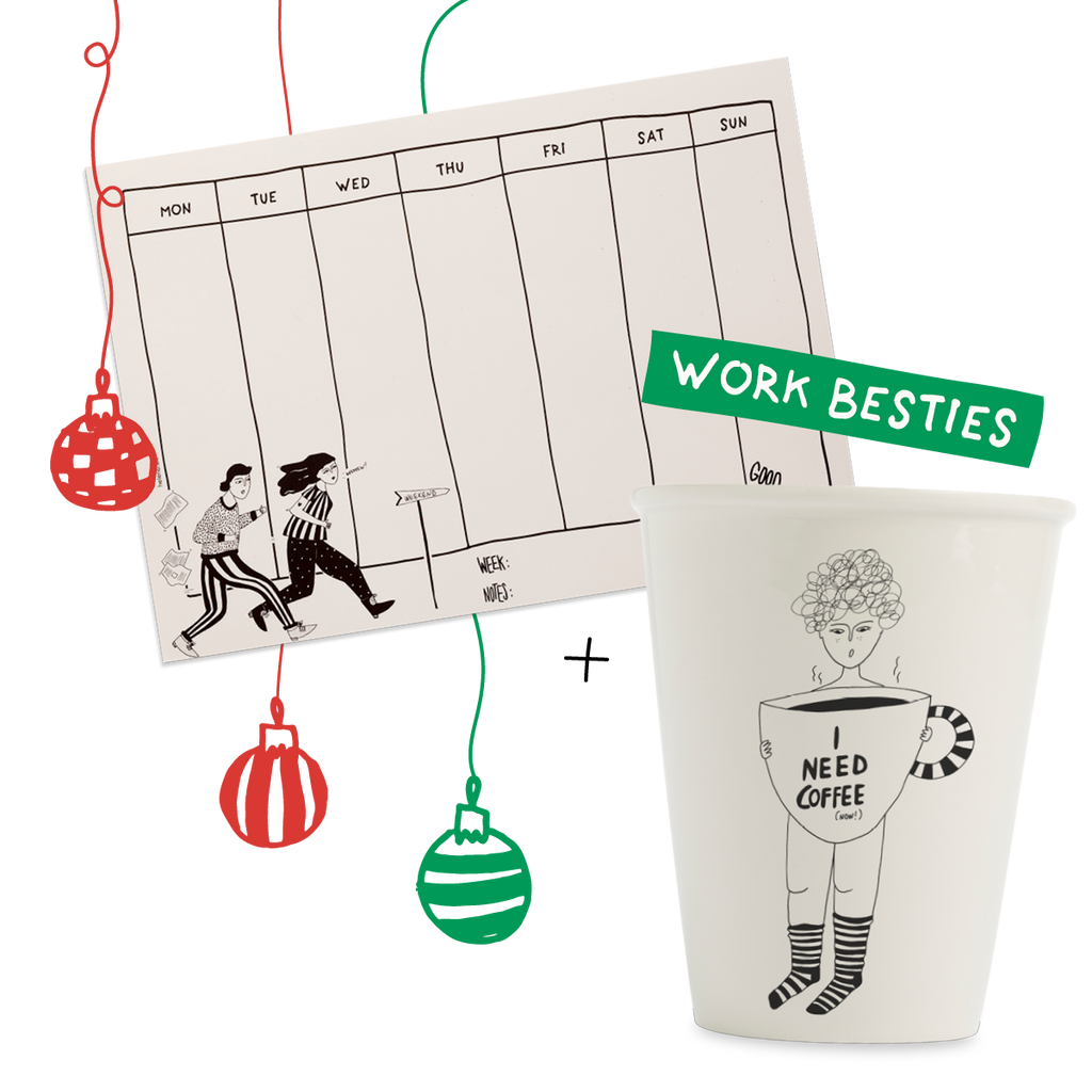 cadeauset work besties