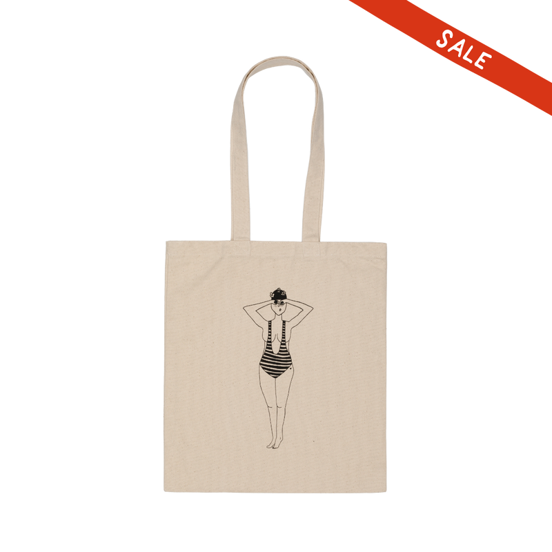 tote bag backwards