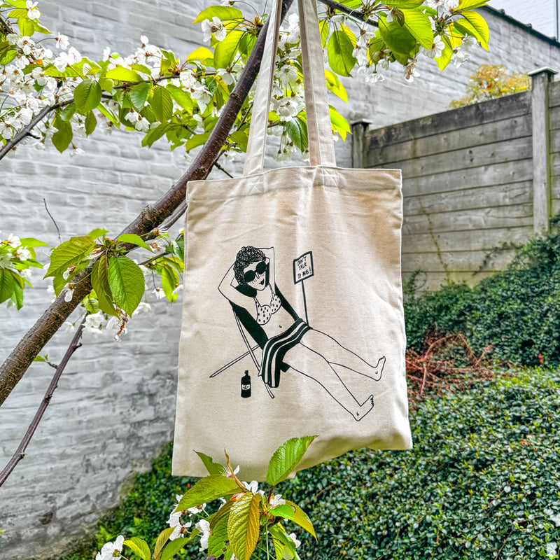 tote bag don't talk to me