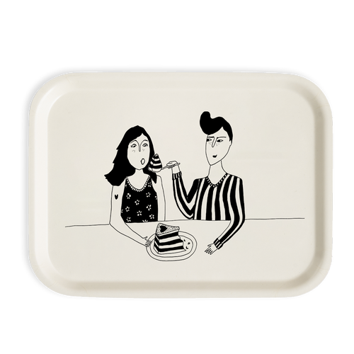 dienblad cake sharing