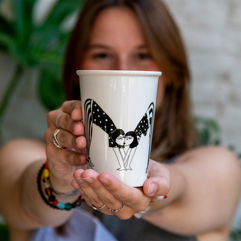 XL cup M