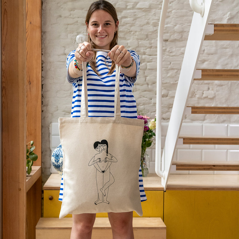 tote bag faces everywhere
