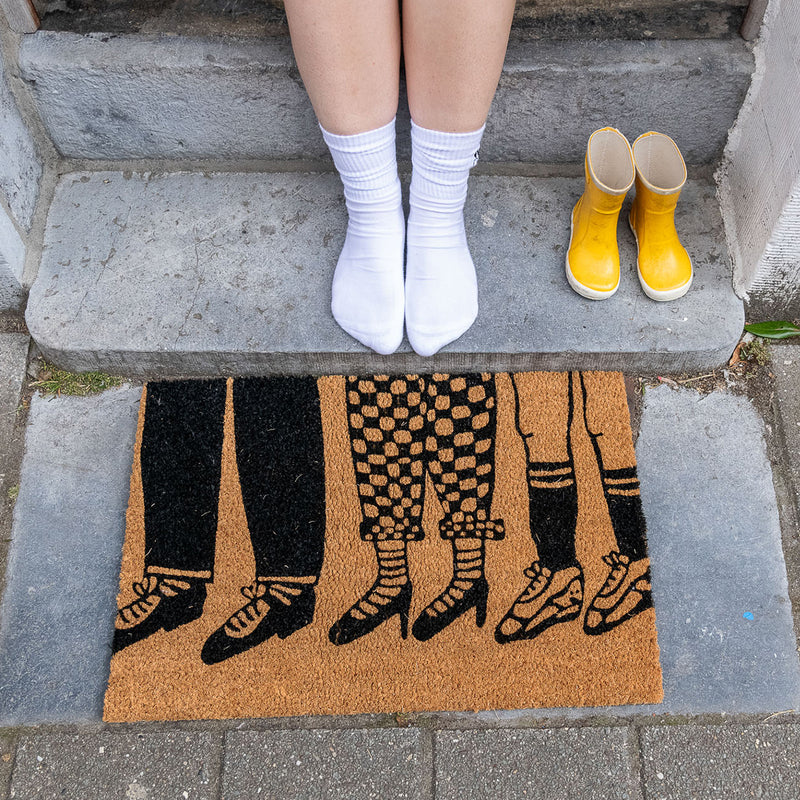 deurmat feet