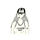 vinyl sticker boss lady