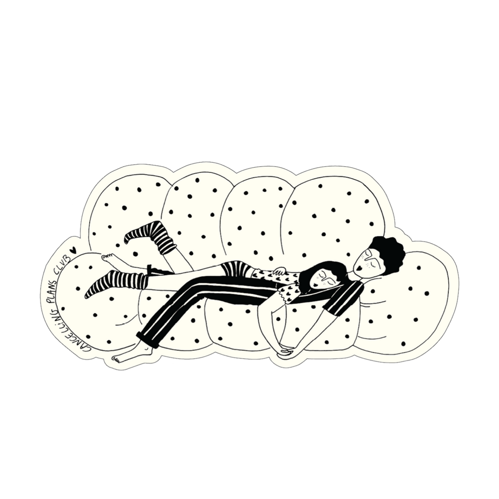 vinyl sticker cancelling plans club