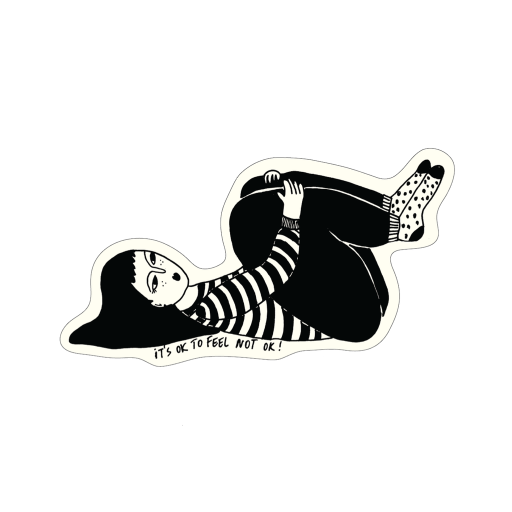 vinyl sticker child pose