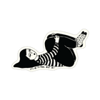 vinyl sticker child pose