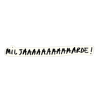 vinyl sticker miljaarde