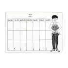 weekly planner A4 flower man