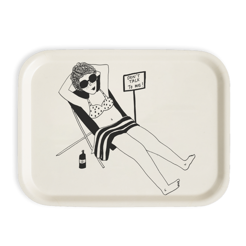 dienblad don&#39;t talk to me