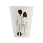 cup naked couple back