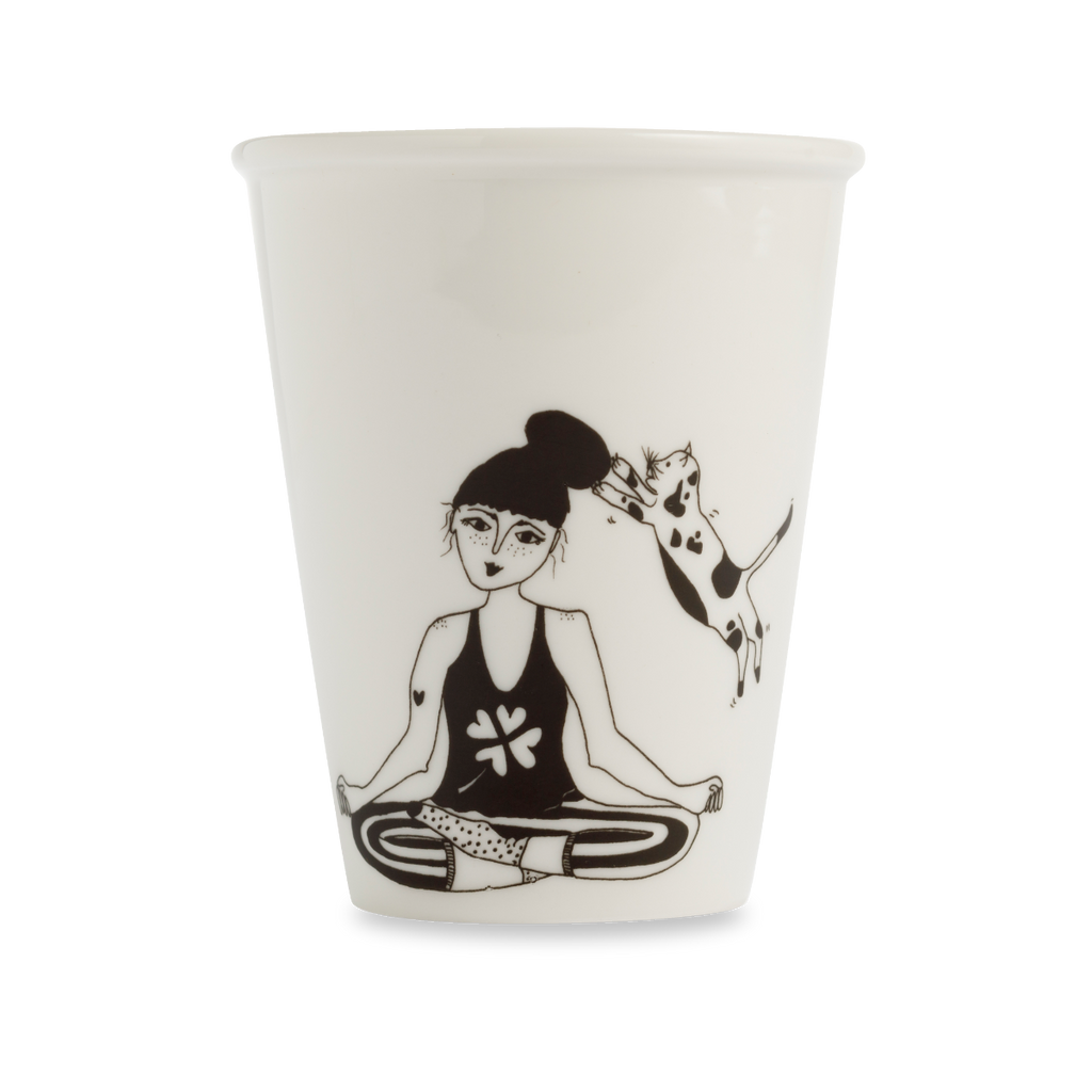 koffiebeker helen b - zen with cats