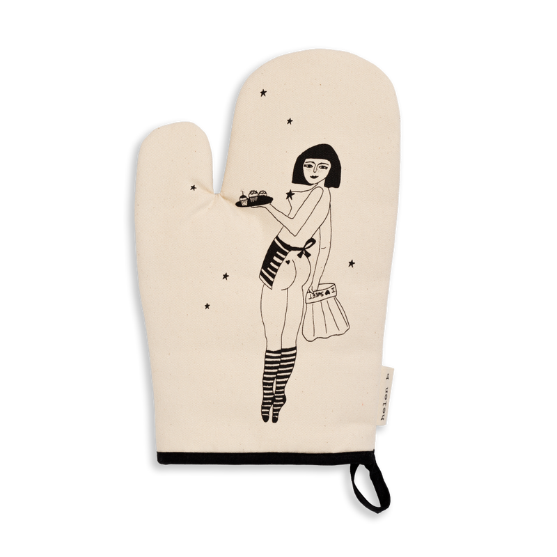 ovenwant helen b pin-up cake girl