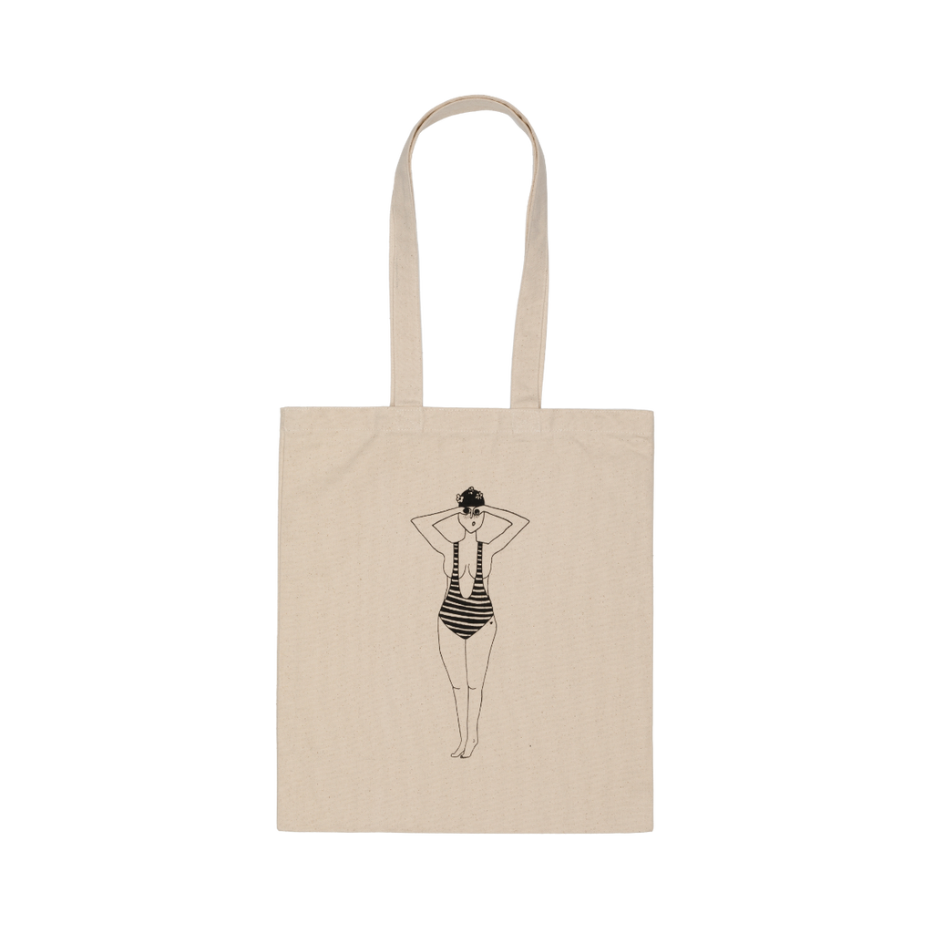 tote bag backwards