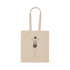 tote bag backwards