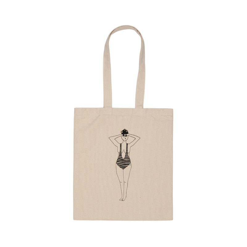 tote bag backwards
