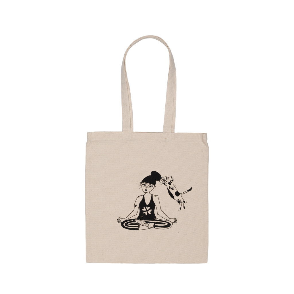 tote bag helen b zen with cats