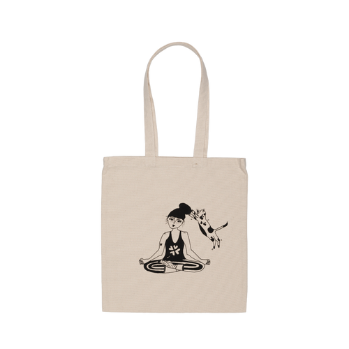 tote bag helen b zen with cats