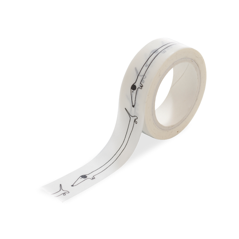 washi tape teckel