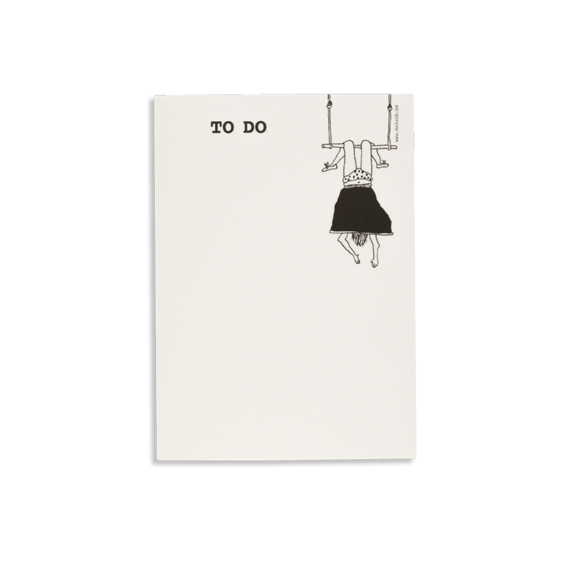 blocnote trapeze girl