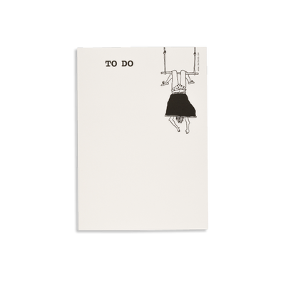 blocnote trapeze girl