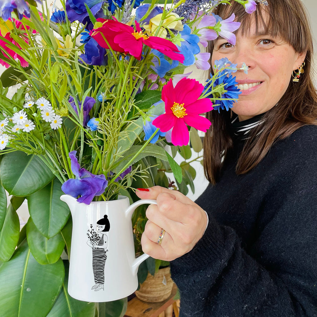 kleine kan lili flowerpot