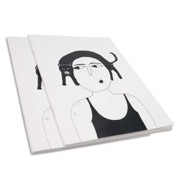 softcover notebook barb