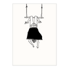 postkaart trapeze girl