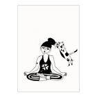 postkaart zen with cats